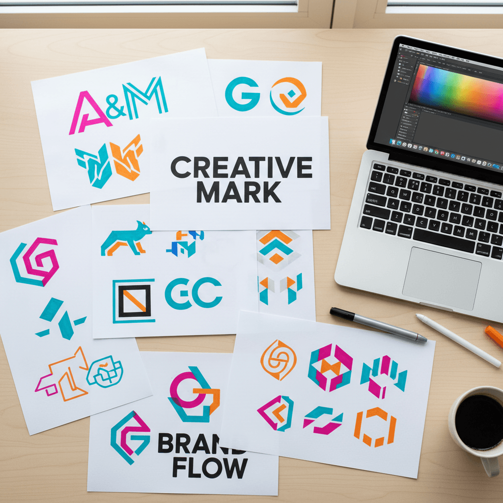 Logo Design Skizzen
